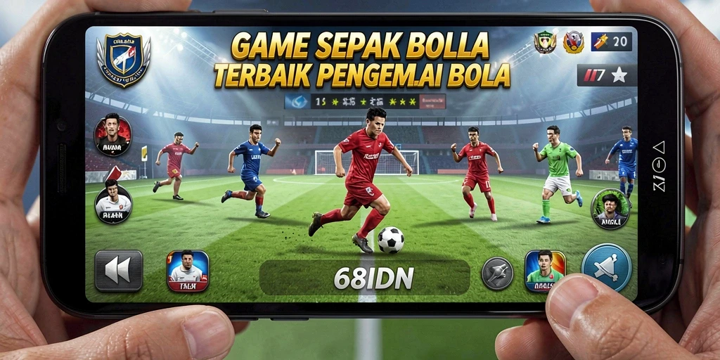 Screenshot gameplay 68IDN yang menampilkan aksi di lapangan.