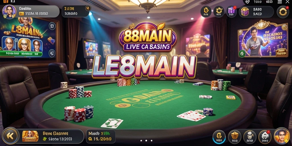 Tampilan gameplay Live Casino yang menarik di 88MAIN.