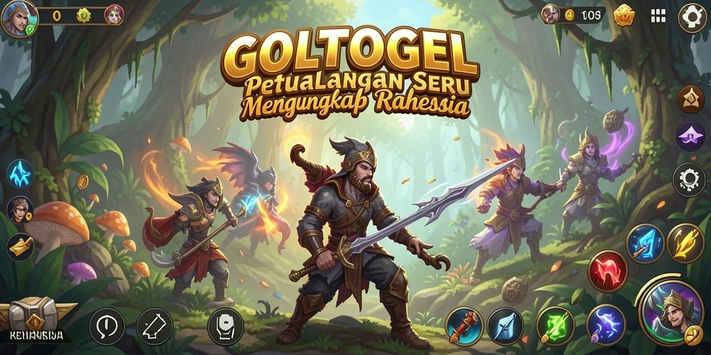 Gameplay GOLTOGEL yang mendebarkan dan penuh petualangan.
