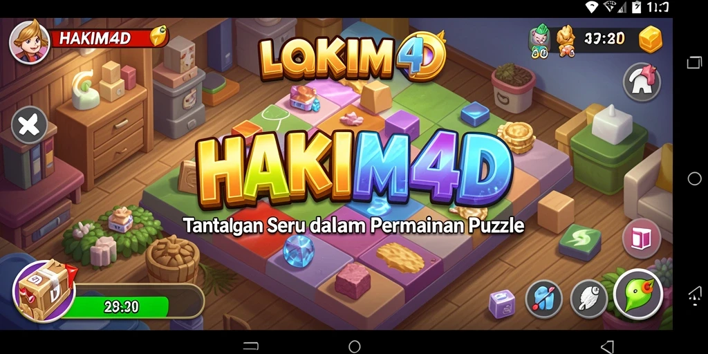 Tangkapan layar gameplay HAKIM4D yang menarik dan menantang.