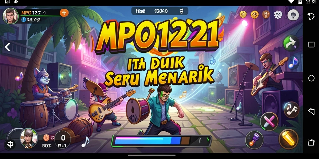 Tampilan gameplay MPO1221 dengan interaksi yang seru dan grafik yang menarik.