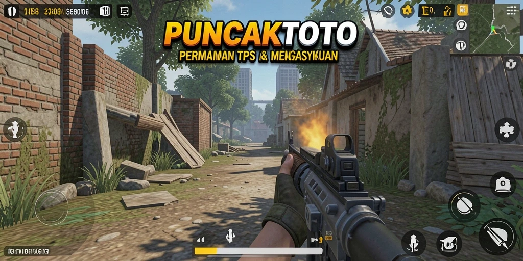 Screenshot gameplay PUNCAKTOTO menampilkan aksi tempur yang seru.