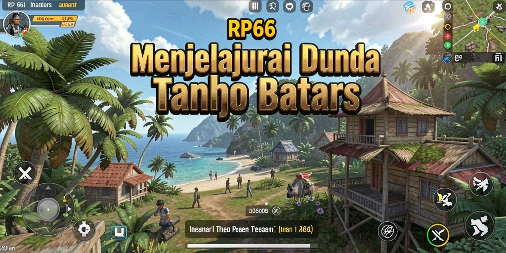 Tangkapan layar gameplay RP66 menampilkan eksplorasi Open World yang mendalam.