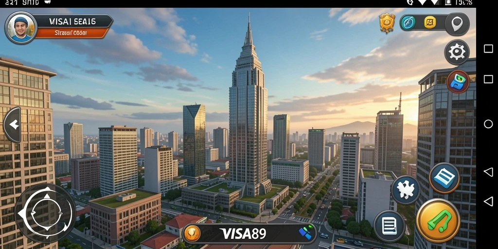 Tampilan gameplay menara pertahanan yang mendebarkan dan penuh strategi.